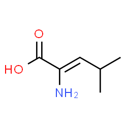 ChemSpider 2D Image | (2Z)-2-Amino-4-methyl-2-pentenoic acid | C6H11NO2