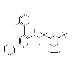 ChemSpider 2D Image | Befetupitant | C29H29F6N3O2