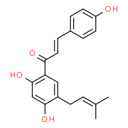 ChemSpider 2D Image | bavachalcone | C20H20O4