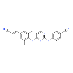 ChemSpider 2D Image | Rilpivirine | C22H18N6