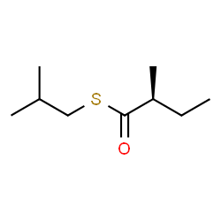 ChemSpider 2D Image | S-Isobutyl (2S)-2-methylbutanethioate | C9H18OS
