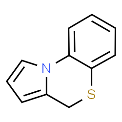 ChemSpider 2D Image | 4H-Pyrrolo[2,1-c][1,4]benzothiazine | C11H9NS