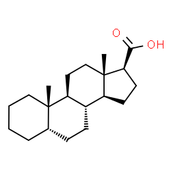 ChemSpider 2D Image | Etiocholanic acid | C20H32O2