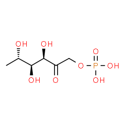 ChemSpider 2D Image | L-Rhamnulose 1-phosphate | C6H13O8P