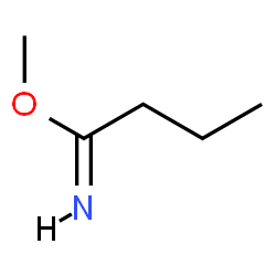 ChemSpider 2D Image | Methyl (1Z)-butanimidate | C5H11NO