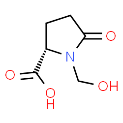 ChemSpider 2D Image | 1-(Hydroxymethyl)-5-oxo-L-proline | C6H9NO4
