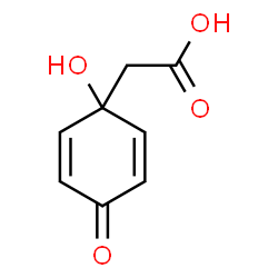 ChemSpider 2D Image | Quinolacetic acid | C8H8O4