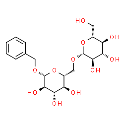 ChemSpider 2D Image | Benzyl 6-O-beta-D-glucopyranosyl-beta-D-glucopyranoside | C19H28O11