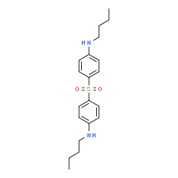 ChemSpider 2D Image | 4,4'-Sulfonylbis(N-butylaniline) | C20H28N2O2S