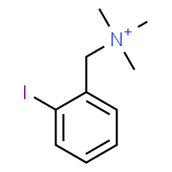 ChemSpider 2D Image | (2-Iodophenyl)-N,N,N-trimethylmethanaminium | C10H15IN
