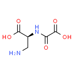 ChemSpider 2D Image | 3-Amino-N-(carboxycarbonyl)-L-alanine | C5H8N2O5