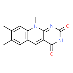 ChemSpider 2D Image | 7,8,10-Trimethylpyrimido[4,5-b]quinoline-2,4(3H,10H)-dione | C14H13N3O2