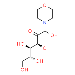 ChemSpider 2D Image | (1xi)-1-C-4-Morpholinyl-D-fructose | C10H19NO7