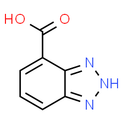 ChemSpider 2D Image | 1H-Benzotriazole-4-carboxylic acid | C7H5N3O2
