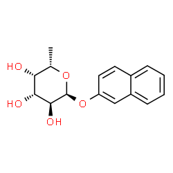 ChemSpider 2D Image | 2-naphthyl alpha-L-fucoside | C16H18O5