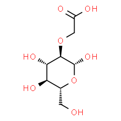 ChemSpider 2D Image | 2-O-(Carboxymethyl)-beta-D-glucopyranose | C8H14O8