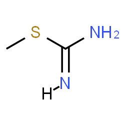 ChemSpider 2D Image | methylisothiourea | C2H6N2S