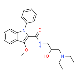 ChemSpider 2D Image | eproxindine | C23H29N3O3