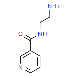 ChemSpider 2D Image | N-(2-Aminoethyl)nicotinamide | C8H11N3O