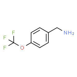 ChemSpider 2D Image | 4-(Trifluoromethoxy)benzylamine | C8H8F3NO