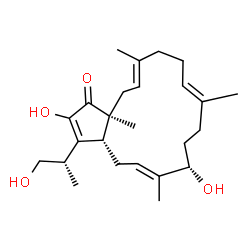 ChemSpider 2D Image | (−)-Terpestacin | C25H38O4