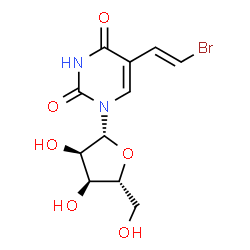 ChemSpider 2D Image | 5-(2-bromovinyl)uridine | C11H13BrN2O6