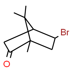 ChemSpider 2D Image | 5-bromocamphor | C10H15BrO