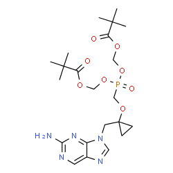 ChemSpider 2D Image | LB80380 | C22H34N5O8P