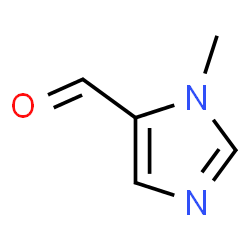 ChemSpider 2D Image | 1-Methyl-5-imidazolecarboxaldehyde | C5H6N2O