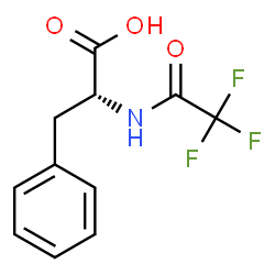 ChemSpider 2D Image | N-(Trifluoroacetyl)-D-phenylalanine | C11H10F3NO3