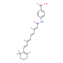 ChemSpider 2D Image | N-(p-Carboxyphenyl)retinamide | C27H33NO3