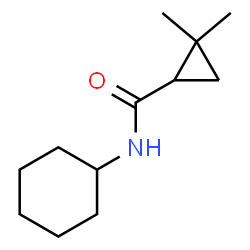 ChemSpider 2D Image | N-Cyclohexyl-2,2-dimethylcyclopropanecarboxamide | C12H21NO