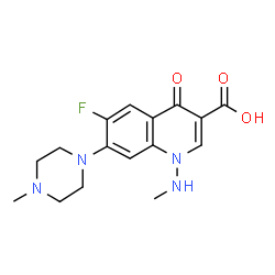 ChemSpider 2D Image | Amifloxacin | C16H19FN4O3