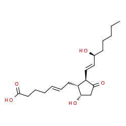 ChemSpider 2D Image | 5-trans Prostaglandin D2 | C20H32O5