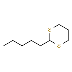 ChemSpider 2D Image | 2-Pentyl-1,3-dithiane | C9H18S2