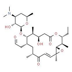 ChemSpider 2D Image | Rosamicin | C31H51NO9
