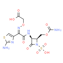 ChemSpider 2D Image | (Z)-Carumonam | C12H14N6O10S2