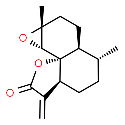 ChemSpider 2D Image | (-)-Arteannuin B | C15H20O3