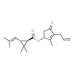 ChemSpider 2D Image | (+)-trans-(R)-allethrin | C19H26O3