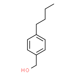 ChemSpider 2D Image | 4-Butylbenzyl alcohol | C11H16O