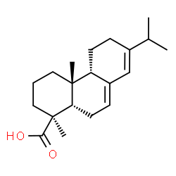 ChemSpider 2D Image | (5beta,9beta)-Abieta-7,13-dien-19-oic acid | C20H30O2