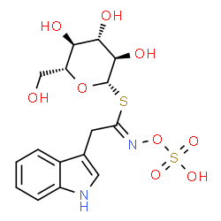 ChemSpider 2D Image | Glucobrassicin | C16H20N2O9S2