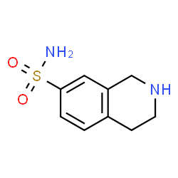 ChemSpider 2D Image | 1,2,3,4-Tetrahydro-7-isoquinolinesulfonamide | C9H12N2O2S