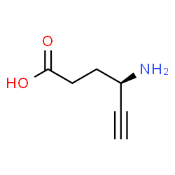 ChemSpider 2D Image | (4R)-4-Amino-5-hexynoic acid | C6H9NO2