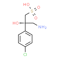 ChemSpider 2D Image | 2-Hydroxysaclofen | C9H12ClNO4S