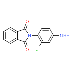 ChemSpider 2D Image | N-(4-Amino-2-chlorophenyl)phthalimide | C14H9ClN2O2