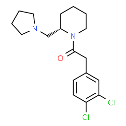 ChemSpider 2D Image | BRL-52537 | C18H24Cl2N2O