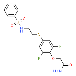 ChemSpider 2D Image | PEPA | C16H16F2N2O4S2