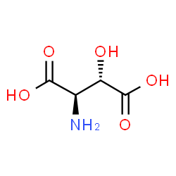 ChemSpider 2D Image | (3S)-3-Hydroxy-D-aspartic acid | C4H7NO5
