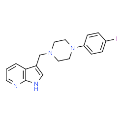 ChemSpider 2D Image | L-750,667 | C18H19IN4